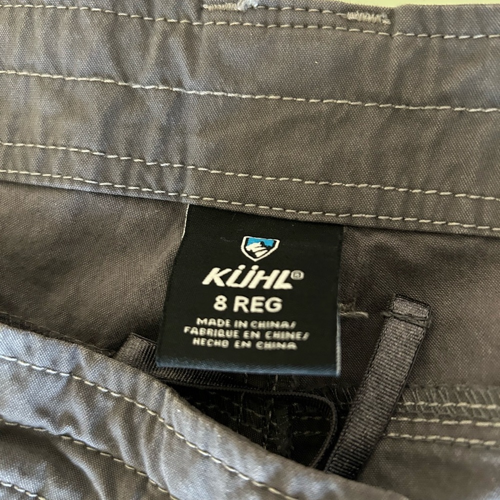 Kuhl Gray Cargo Pants Size 8 - Picture 8 of 14